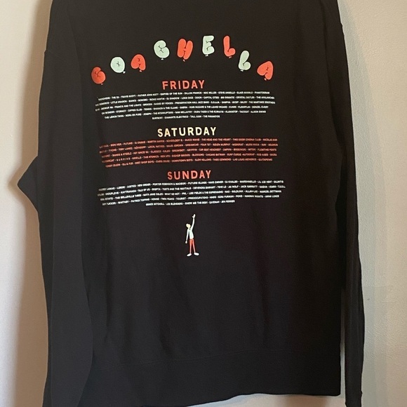 Coachella Jacket Hoodie Size M - Picture 7 of 10